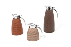 Style Thermal Steel Carafe with Removable Leather Cover 0.3 lt