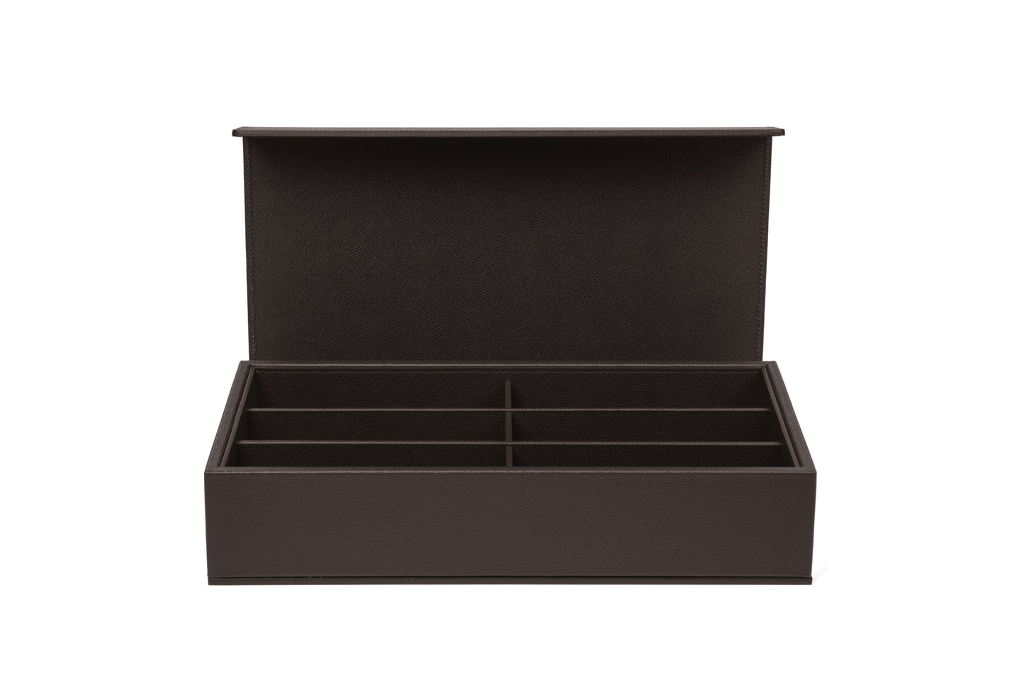 Pinetti Leather-Covered Wood Glasses Box | Stylish Eyewear Storage, Elegant Organizer & Gift Items | 2Jour Concierge, #1 luxury high-end gift & lifestyle shop