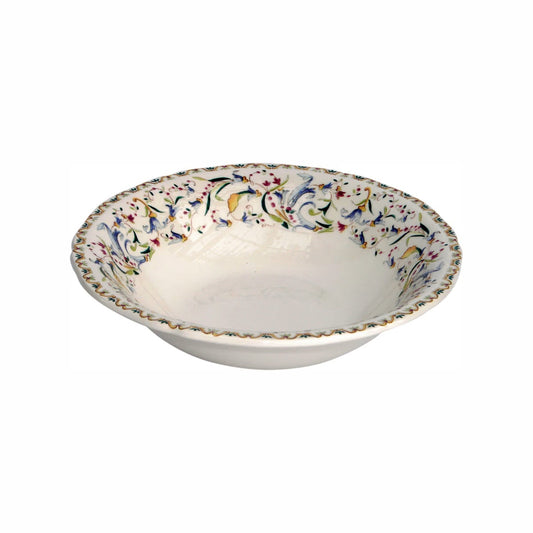Gien Toscana cereal bowls, set of 4 | Part of the Toscana collection by Gien | Crafted in fine faïence at the Faïencerie de Gien in the Loire Valley | Made in France | Perfect for breakfast or desserts, adorned with the classic Toscana design | Tableware & serveware | 2Jour Concierge, your luxury lifestyle shop.