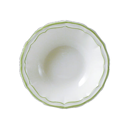 Gien Les Filets | Cereal Bowl: Fine earthenware with hand-painted rim and smooth, glazed finish, ideal for breakfast, fruit, or light fare | Tableware & Serveware / Bowls & Cereal Bowls | 2Jour Concierge, your luxury lifestyle shop
