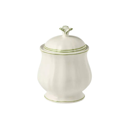 Gien Les Filets | Creamer: Fine earthenware with hand-painted rim and smooth, glazed finish, ideal for milk or cream at your tea or coffee setting | Tableware & Serveware / Creamers & Pitchers | 2Jour Concierge, your luxury lifestyle shop