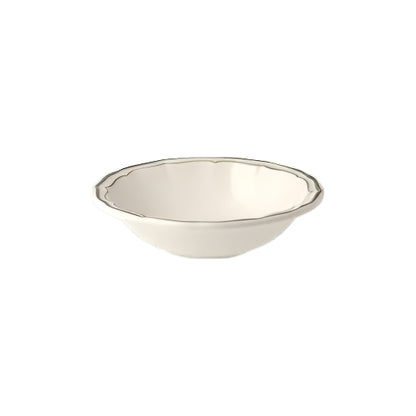 Gien Les Filets | Cereal Bowl: Fine earthenware with hand-painted rim and smooth, glazed finish, ideal for breakfast, fruit, or light fare | Tableware & Serveware / Bowls & Cereal Bowls | 2Jour Concierge, your luxury lifestyle shop
