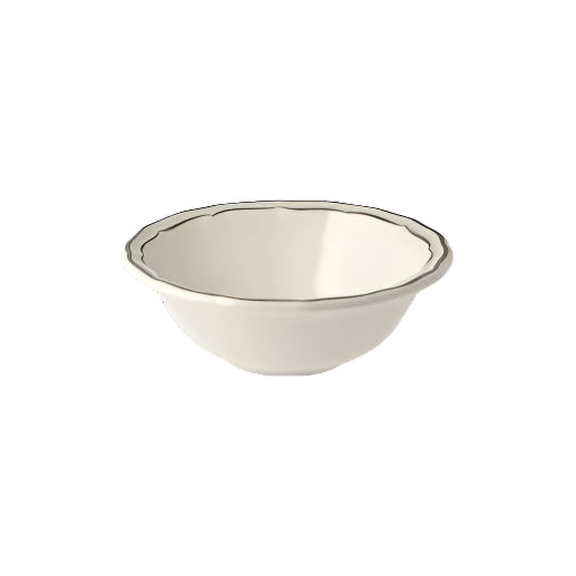 Gien Les Filets | XL Cereal Bowl: Fine earthenware with hand-painted rim and smooth, glazed finish, perfect for generous servings of cereal, soup, or salad | Tableware & Serveware / Bowls & Cereal Bowls | 2Jour Concierge, your luxury lifestyle shop