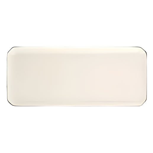 Gien Les Filets | Oblong Serving Tray: Fine earthenware with hand-painted rim and smooth, glazed finish, ideal for presenting appetizers or finger foods | Tableware & Serveware / Serving Dishes & Platters | 2Jour Concierge, your luxury lifestyle shop