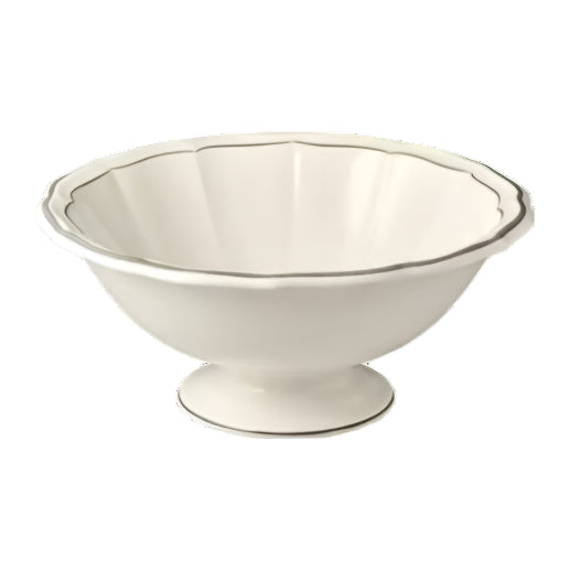 Gien Les Filets | Open Vegetable Bowl: Fine earthenware with hand-painted rim and smooth, glazed finish, ideal for serving vegetables, sides, or salads | Tableware & Serveware / Serving Bowls | 2Jour Concierge, your luxury lifestyle shop