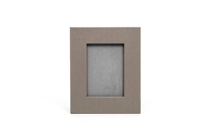 Pinetti Picture Frame | Leather-covered frame with a magnetic back opening system | Features grey suede backing | Elegant and functional design | Home Decor and Accessories | 2Jour Concierge, your luxury lifestyle shop