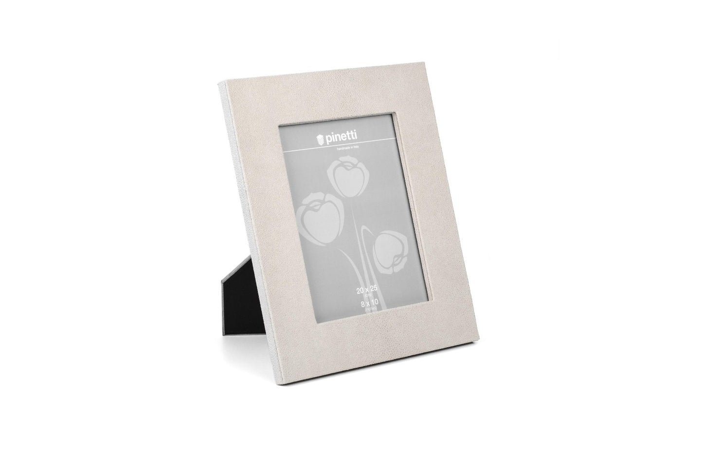 Picture Frame: Leather-Covered with Magnetic Back Opening, M