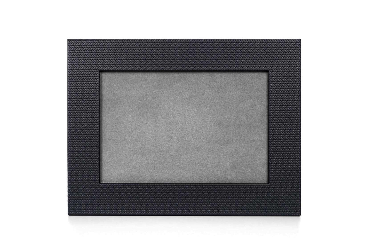 Picture Frame: Leather-Covered with Magnetic Back Opening, L