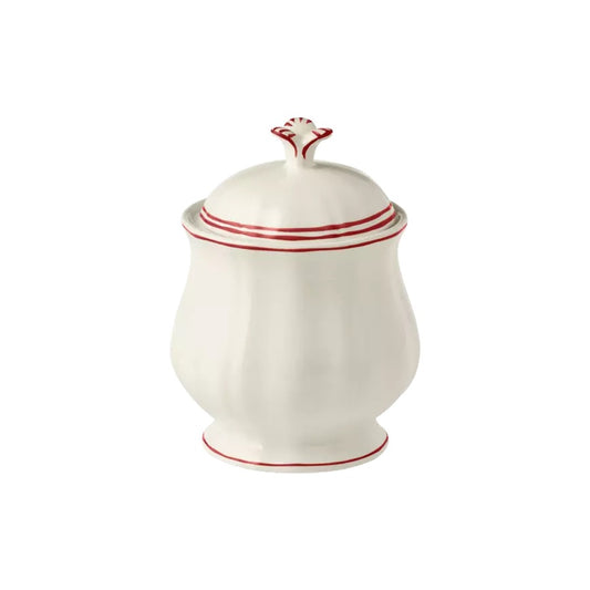 Gien Les Filets | Creamer: Fine earthenware with hand-painted rim and smooth, glazed finish, ideal for milk or cream at your tea or coffee setting | Tableware & Serveware / Creamers & Pitchers | 2Jour Concierge, your luxury lifestyle shop