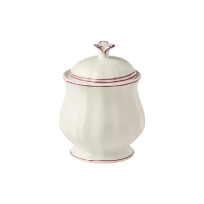 Gien Les Filets | Creamer: Fine earthenware with hand-painted rim and smooth, glazed finish, ideal for milk or cream at your tea or coffee setting | Tableware & Serveware / Creamers & Pitchers | 2Jour Concierge, your luxury lifestyle shop
