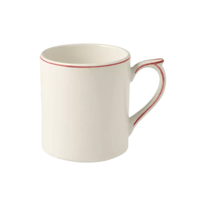 Gien Les Filets | Mug: Fine earthenware with hand-painted rim and smooth, glazed finish, ideal for enjoying tea, coffee, or hot chocolate | Tableware & Serveware / Cups & Mugs | 2Jour Concierge, your luxury lifestyle shop