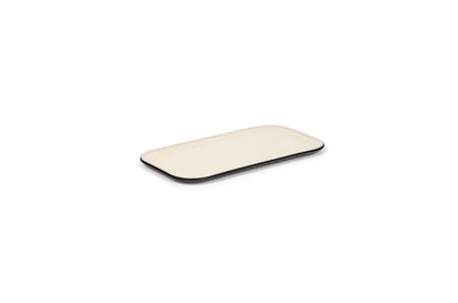 Victor Leather-Covered Trinket Serving Tray, Rectangular
