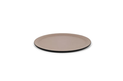 Victor Leather-Covered Trinket Serving Tray Round