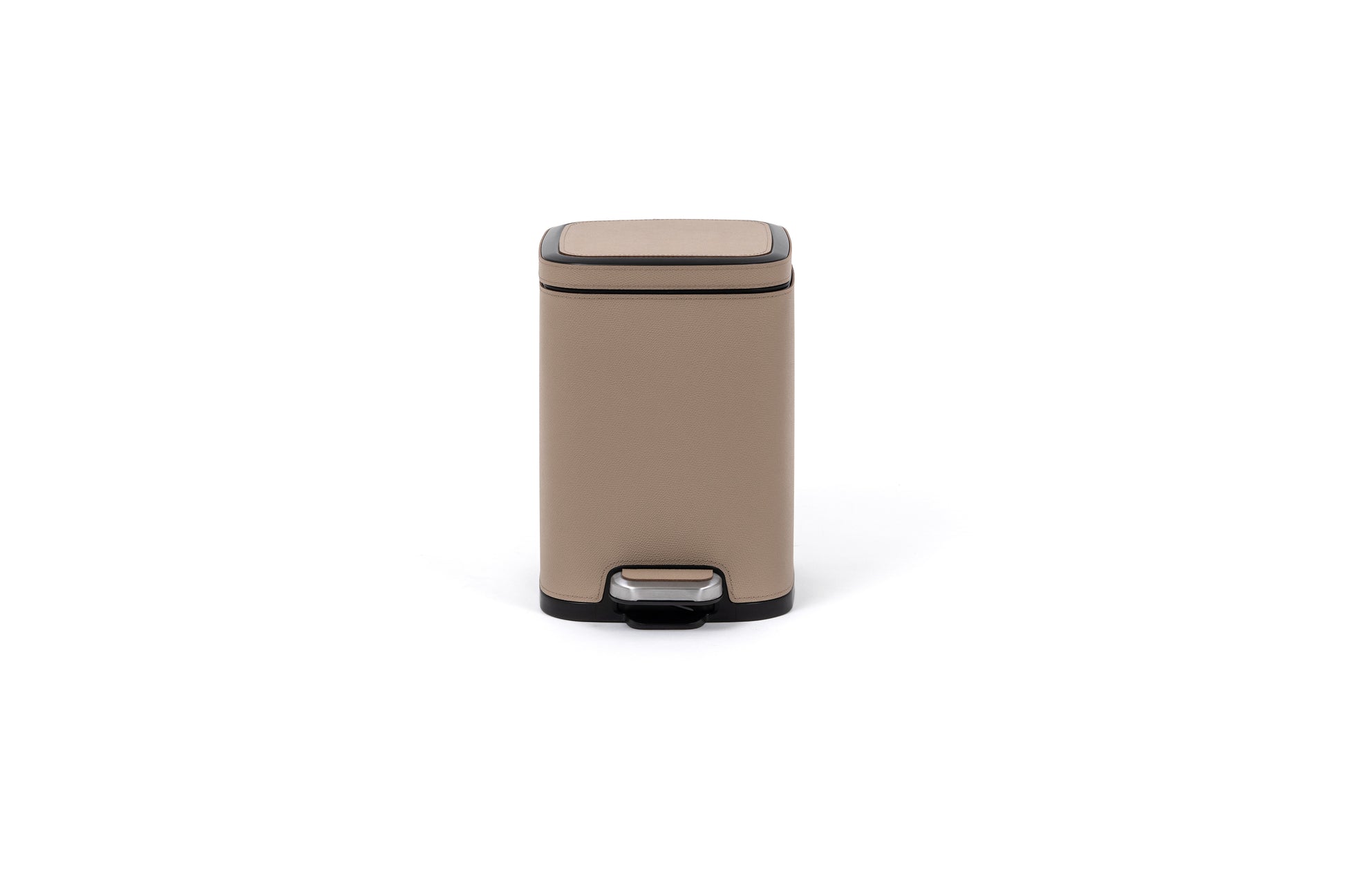 Pinetti | Pedal Bin: Leather-covered metal with soft-close lid and removable inner compartments, available in multiple capacities from 4 to 60 liters, ideal for elevated waste storage with seamless functionality | Home Accessories / Waste Bins | 2Jour Concierge, your luxury lifestyle shop