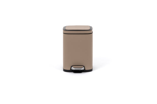 Pinetti | Pedal Bin: Leather-covered metal with soft-close lid and removable inner compartments, available in multiple capacities from 4 to 60 liters, ideal for elevated waste storage with seamless functionality | Home Accessories / Waste Bins | 2Jour Concierge, your luxury lifestyle shop