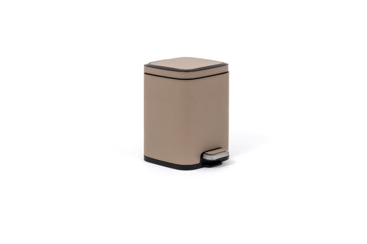 Pinetti | Pedal Bin: Leather-covered metal with soft-close lid and removable inner compartments, available in multiple capacities from 4 to 60 liters, ideal for elevated waste storage with seamless functionality | Home Accessories / Waste Bins | 2Jour Concierge, your luxury lifestyle shop