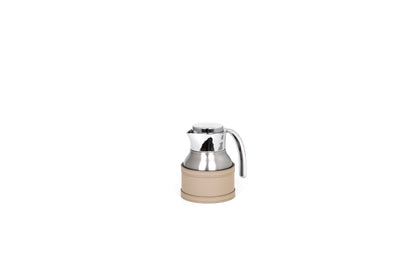 Cindy Thermal Steel Carafe with Removable Leather Cover