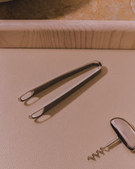 x Kelly Wearstler Maris Polished Stainless Steel Ice Tongs