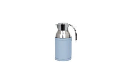 Cindy Thermal Steel Carafe with Removable Leather Cover