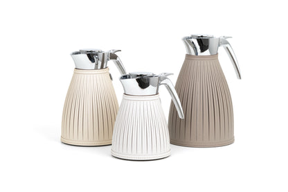 Wendy Thermal Steel Carafe with Removable Leather Cover