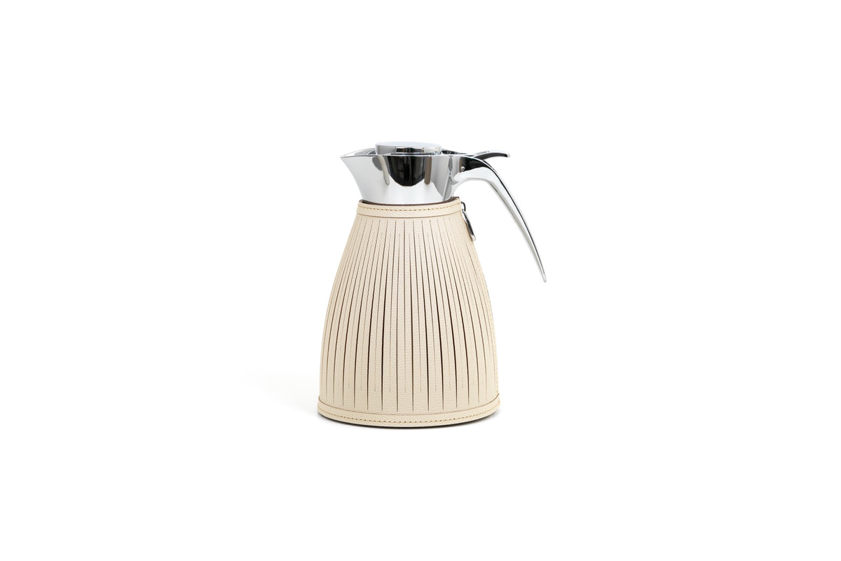 Wendy Thermal Steel Carafe with Removable Leather Cover