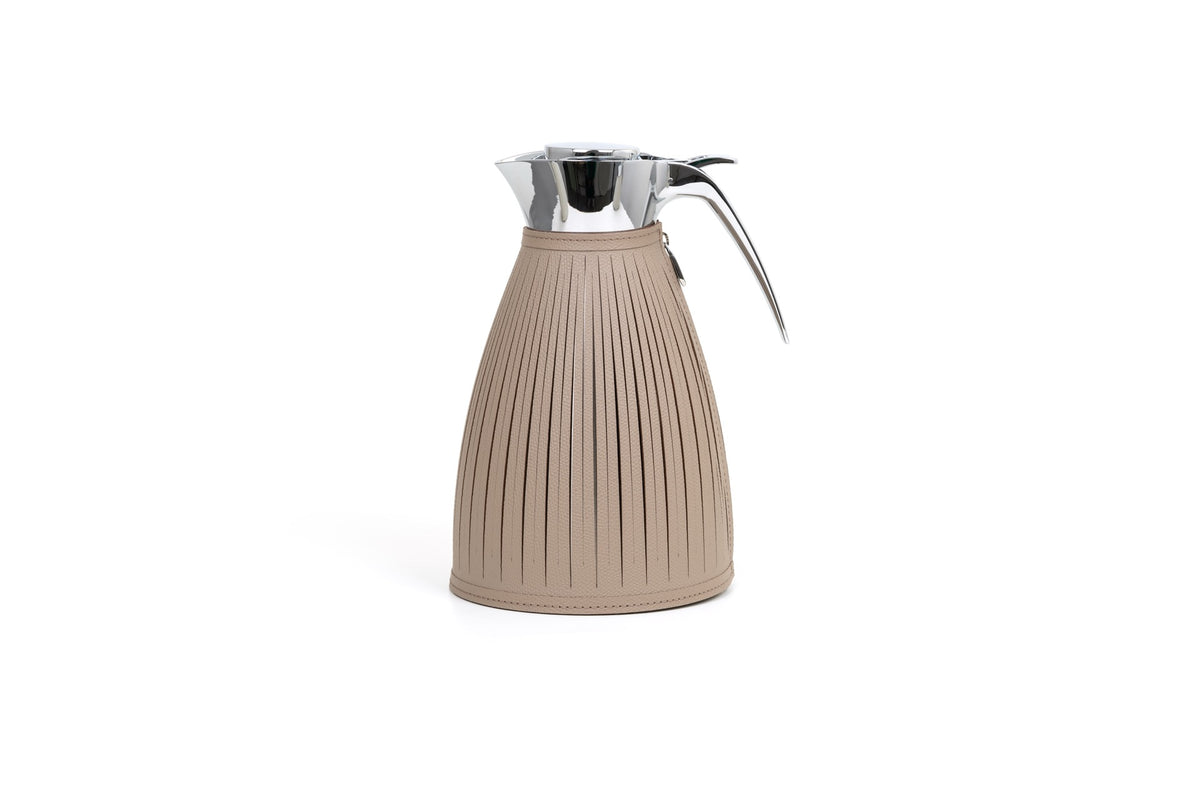 Wendy Thermal Steel Carafe with Removable Leather Cover