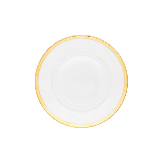 Haviland Parlon Malmaison | Dessert Plate: Fine Limoges porcelain with decorative border motif and smooth, glazed finish, perfect for refined dessert or cheese service | Tableware & Serveware / Plates | 2Jour Concierge, your luxury lifestyle shop
