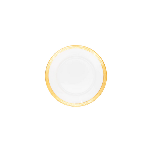 Haviland Parlon Malmaison | Bread & Butter Plate: Fine Limoges porcelain with decorative border motif and smooth, glazed finish, ideal for individual bread service or small accompaniments | Tableware & Serveware / Plates | 2Jour Concierge, your luxury lifestyle shop