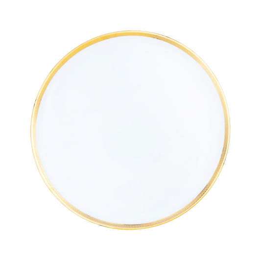 Haviland Parlon Malmaison | Round Tart Dish: Fine Limoges porcelain with decorative border motif and smooth, glazed finish, ideal for serving tarts, quiches, or open pies | Tableware & Serveware / Serving Dishes | 2Jour Concierge, your luxury lifestyle shop

