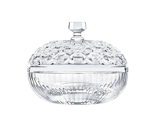 Royal Crystal Box by Saint Louis | Blown and cut at Saint-Louis-lès-Bitche in Moselle, France. Collection: ROYAL. Design: TIMELESS. | Home Decor and Accessories | 2Jour Concierge, your luxury lifestyle shop