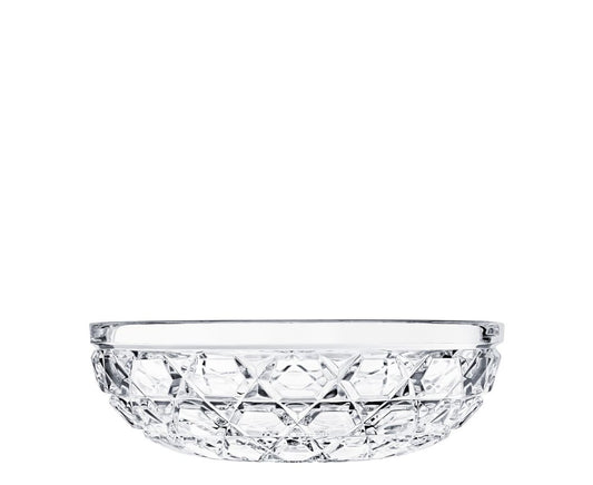 Royal Crystal Bowl by Saint-Louis | Inspired by the bobèches of the chandeliers in the Royal collection | Features a pierrerie cut (large diamond cut) | Blown and cut at Saint-Louis-lès-Bitche in Moselle, France | Collection: Royal | Color: Clear | Design: Timeless | Home Decor Bowls | 2Jour Concierge, your luxury lifestyle shop