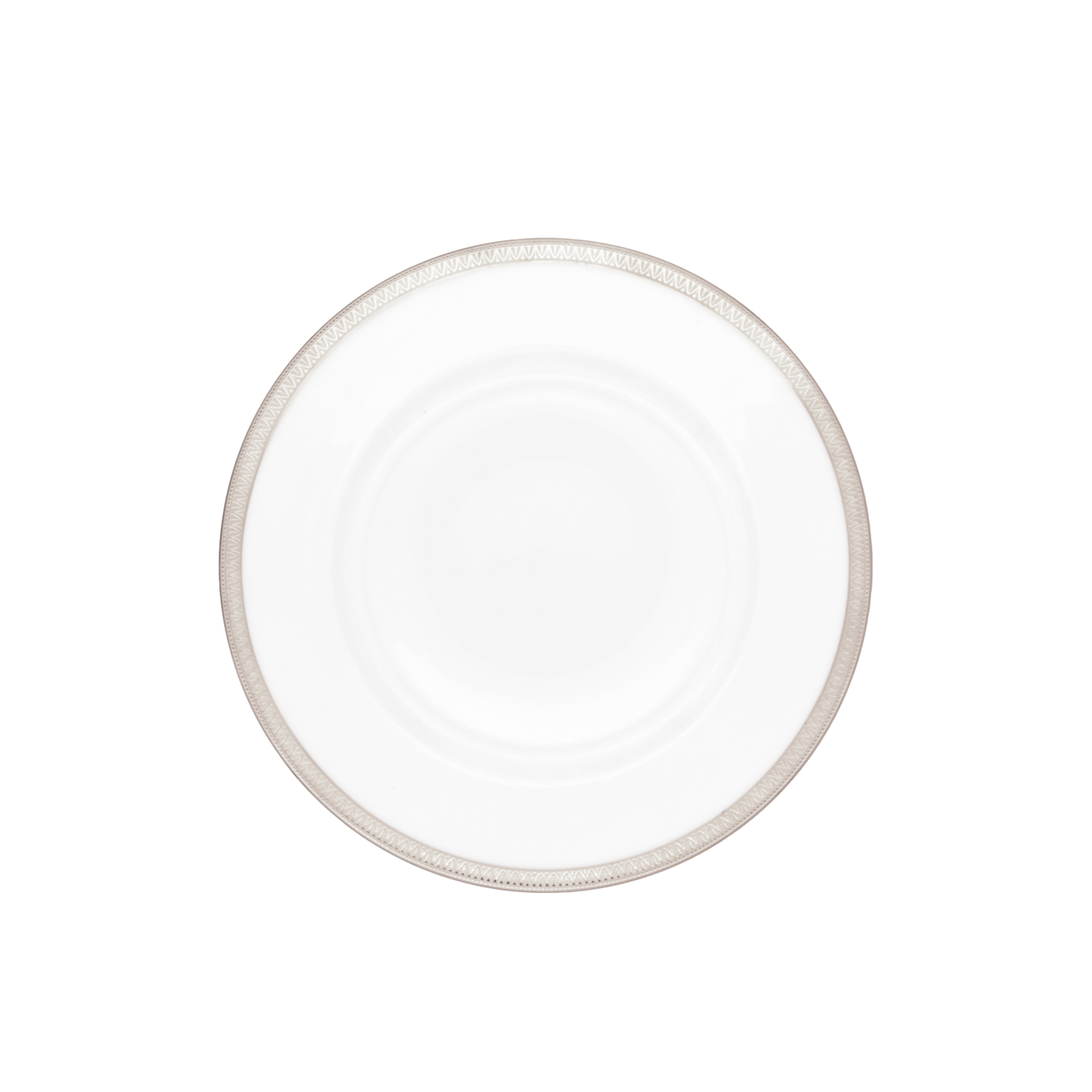 Haviland Parlon Malmaison | Dinner Plate: Fine Limoges porcelain with decorative border motif and smooth, glazed finish, ideal for serving main courses in a refined setting | Tableware & Serveware / Plates | 2Jour Concierge, your luxury lifestyle shop