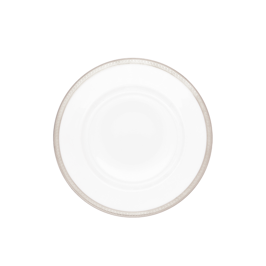 Haviland Parlon Malmaison | Dinner Plate: Fine Limoges porcelain with decorative border motif and smooth, glazed finish, ideal for serving main courses in a refined setting | Tableware & Serveware / Plates | 2Jour Concierge, your luxury lifestyle shop