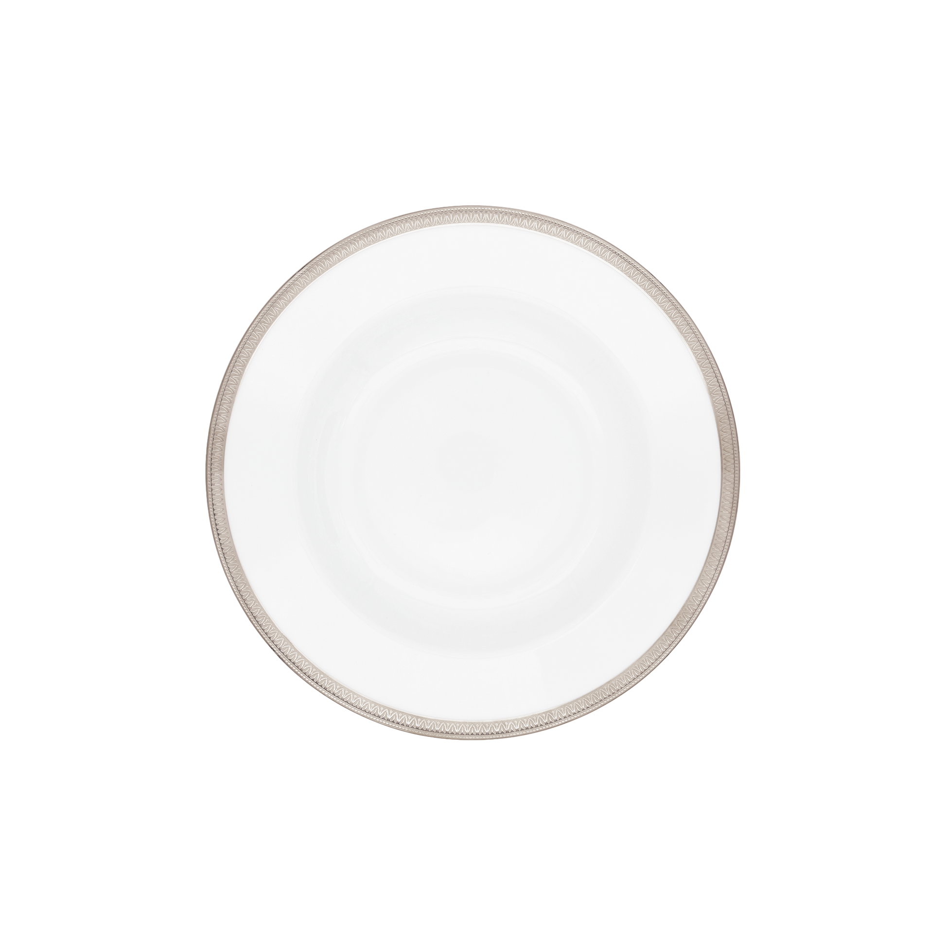 Haviland Parlon Malmaison | Rim Soup Plate: Fine Limoges porcelain with decorative border motif and smooth, glazed finish, ideal for soups and broths served with refinement | Tableware & Serveware / Soup Plates | 2Jour Concierge, your luxury lifestyle shop