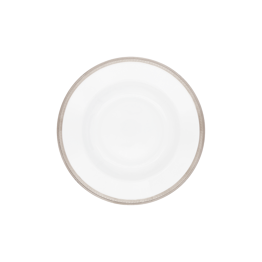 Haviland Parlon Malmaison | Rim Soup Plate: Fine Limoges porcelain with decorative border motif and smooth, glazed finish, ideal for soups and broths served with refinement | Tableware & Serveware / Soup Plates | 2Jour Concierge, your luxury lifestyle shop