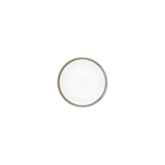 Malmaison Limoges Porcelain Fruit Saucer, Platinum