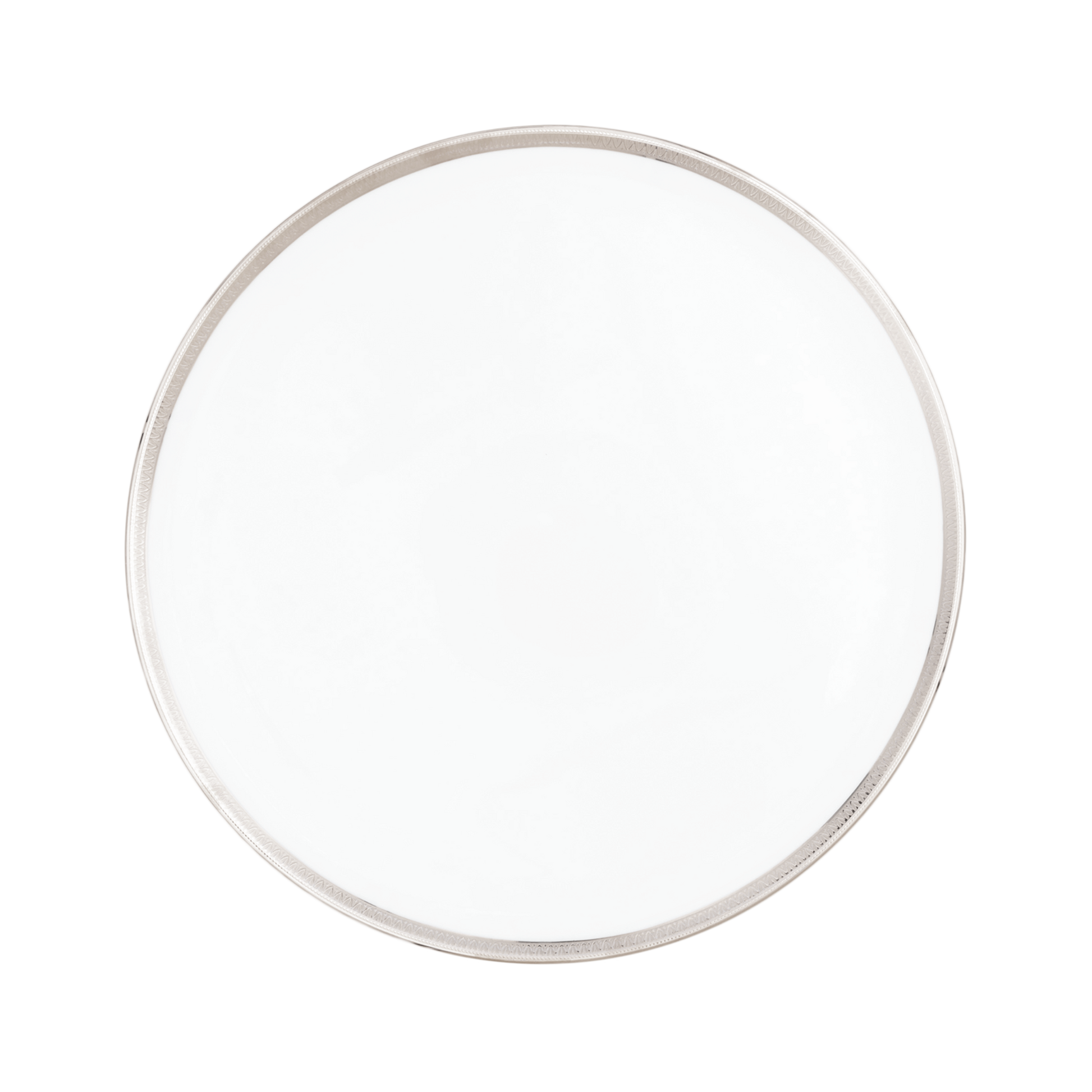 Haviland Parlon Malmaison | Round Tart Dish: Fine Limoges porcelain with decorative border motif and smooth, glazed finish, ideal for serving tarts, quiches, or open pies | Tableware & Serveware / Serving Dishes | 2Jour Concierge, your luxury lifestyle shop