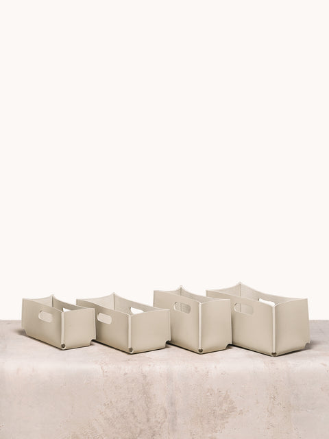 Rabitti 1969 Amsterdam Rectangular Saddle Leather Storage Basket With Handles | Elegant and Functional Storage Solution | Crafted with High-Quality Saddle Leather | Handles for Convenient Use | Explore a Range of Luxury Home Accessories at 2Jour Concierge, #1 luxury high-end gift & lifestyle shop