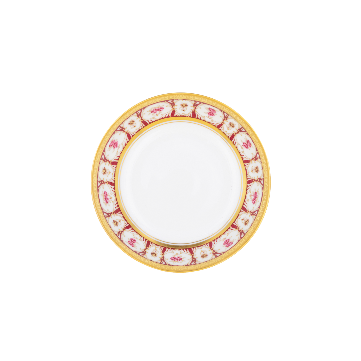 Haviland Parlon Roses d’Or | Coup Soup Plate: Fine Limoges porcelain with floral and scroll motif and smooth, glazed finish, perfect for bisques, risottos, or refined plated starters | Tableware & Serveware / Soup Plates | 2Jour Concierge, your luxury lifestyle shop