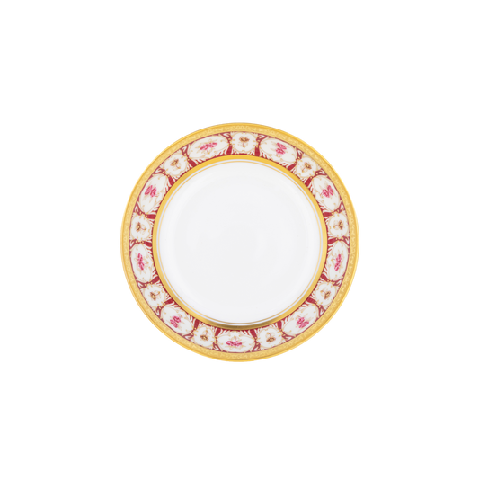 Haviland Parlon Roses d’Or | Coup Soup Plate: Fine Limoges porcelain with floral and scroll motif and smooth, glazed finish, perfect for bisques, risottos, or refined plated starters | Tableware & Serveware / Soup Plates | 2Jour Concierge, your luxury lifestyle shop