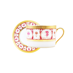 Buffetteller aus Limoges-Porzellan der Marke Syracuse Rose