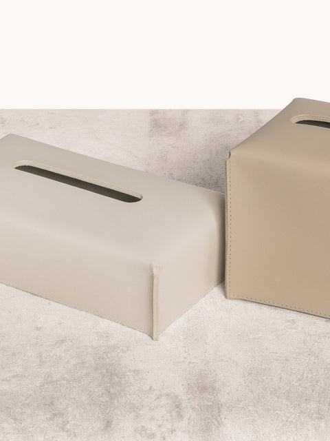 Rabitti 1969 Amsterdam Saddle Leather Tissue Holder | Classic and Functional Design | Perfect for Home Decor | Explore a Range of Luxury Home Accessories at 2Jour Concierge, #1 luxury high-end gift & lifestyle shop