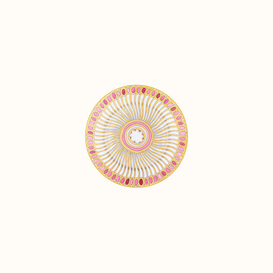 Robert Haviland & C. Parlon Syracuse Rose Bread & Butter Plate | 15.8 cm Limoges porcelain bread and butter plate decorated with the signature rose-and-pink motif | Tableware & Dinnerware | 2Jour Concierge, your luxury lifestyle shop