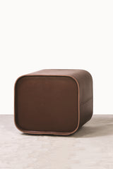 Jota Saddle Leather Stool with Padded Surface