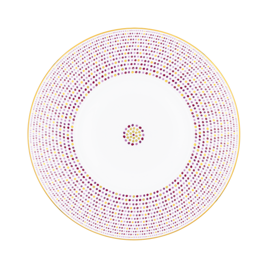 Villa Toscana Limoges Porcelain Buffet Plate, Cassis
