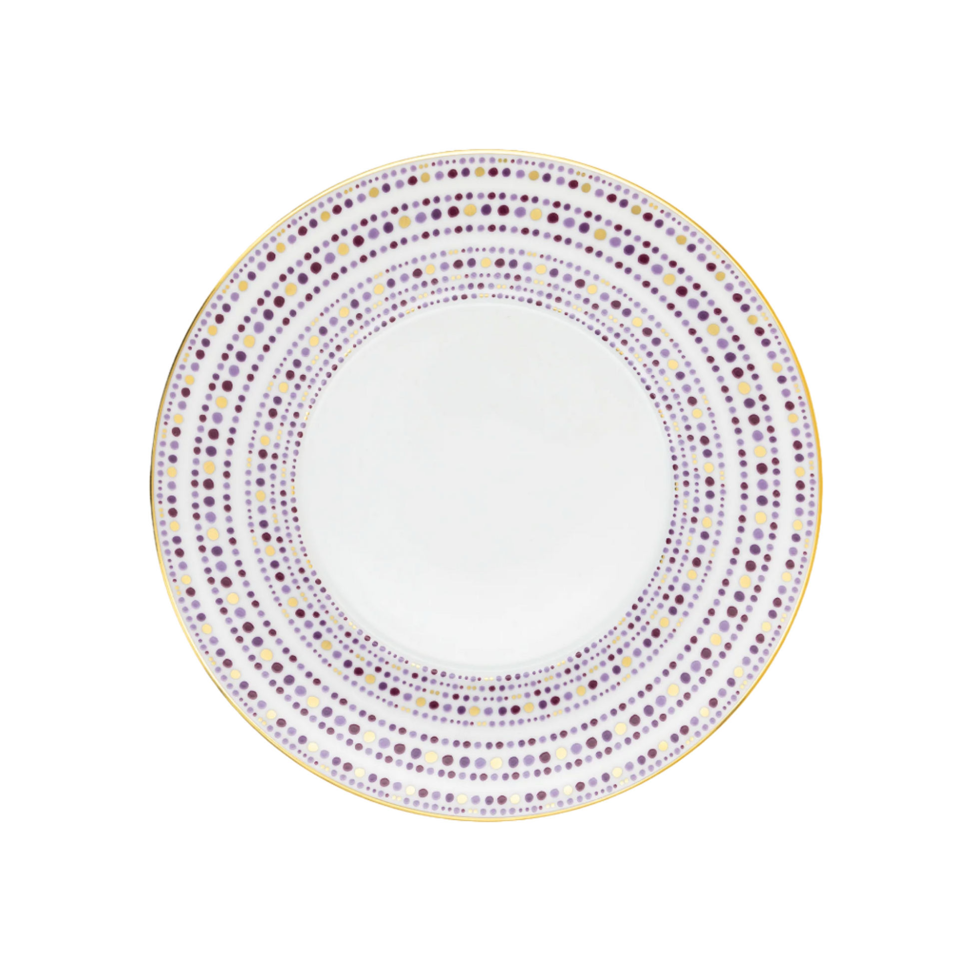 Robert Haviland & C. Parlon Villa Toscana | Dinner Plate: Fine Limoges porcelain with geometric border motif and smooth, glazed finish, ideal for serving main courses with modern refinement | Tableware & Serveware / Plates | 2Jour Concierge, your luxury lifestyle shop