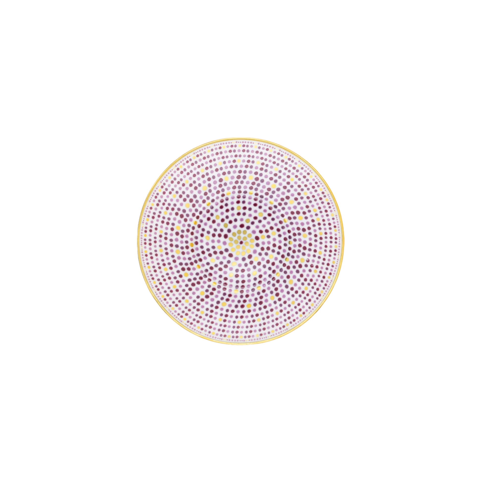 Robert Haviland & C. Parlon Villa Toscana | Bread & Butter Plate: Fine Limoges porcelain with geometric border motif and smooth, glazed finish, ideal for individual bread service | Tableware & Serveware / Plates | 2Jour Concierge, your luxury lifestyle shop