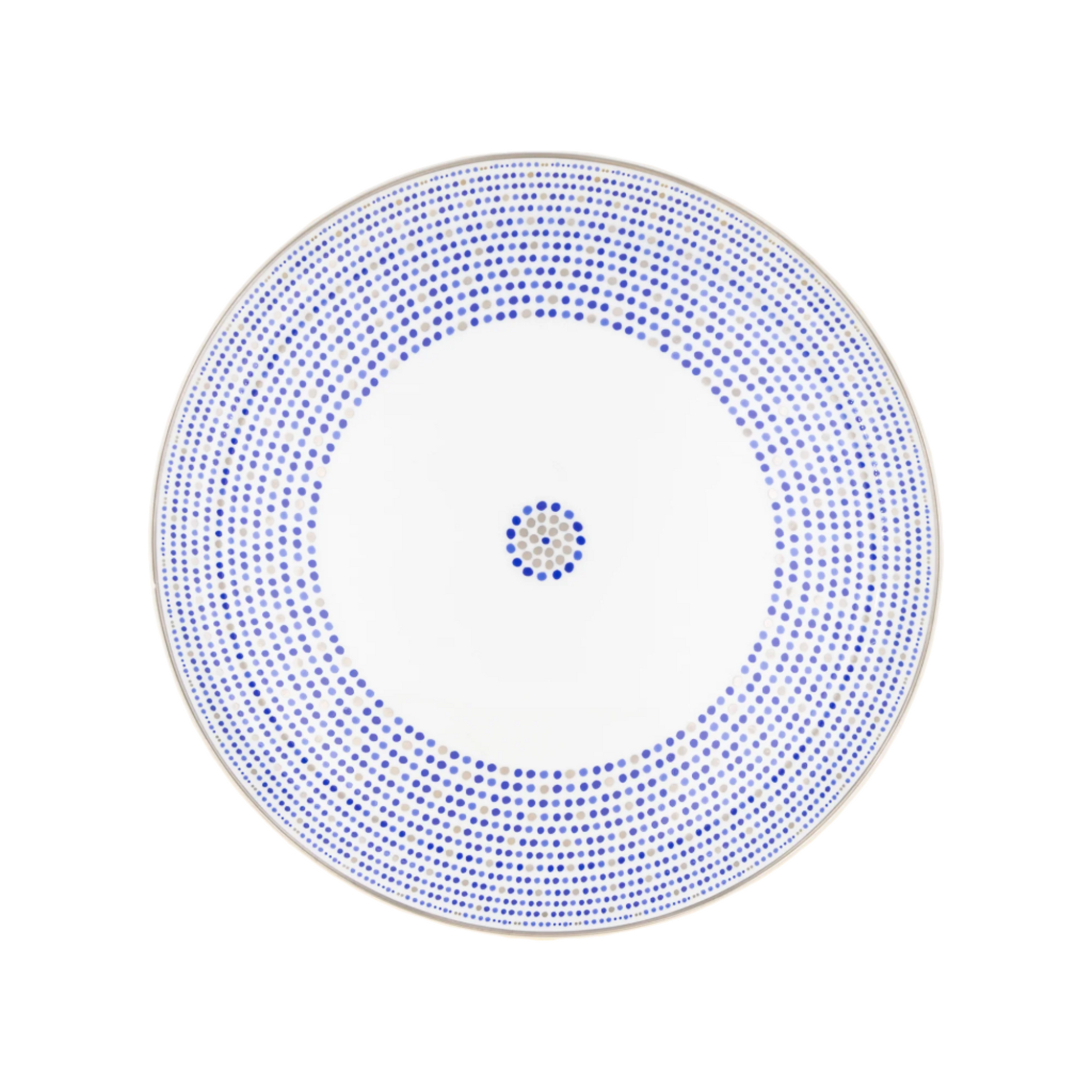 Robert Haviland & C. Parlon Villa Toscana | Buffet Plate: Fine Limoges porcelain with geometric border motif and smooth, glazed finish, ideal for formal entrée presentation or layering on the table | Tableware & Serveware / Plates | 2Jour Concierge, your luxury lifestyle shop