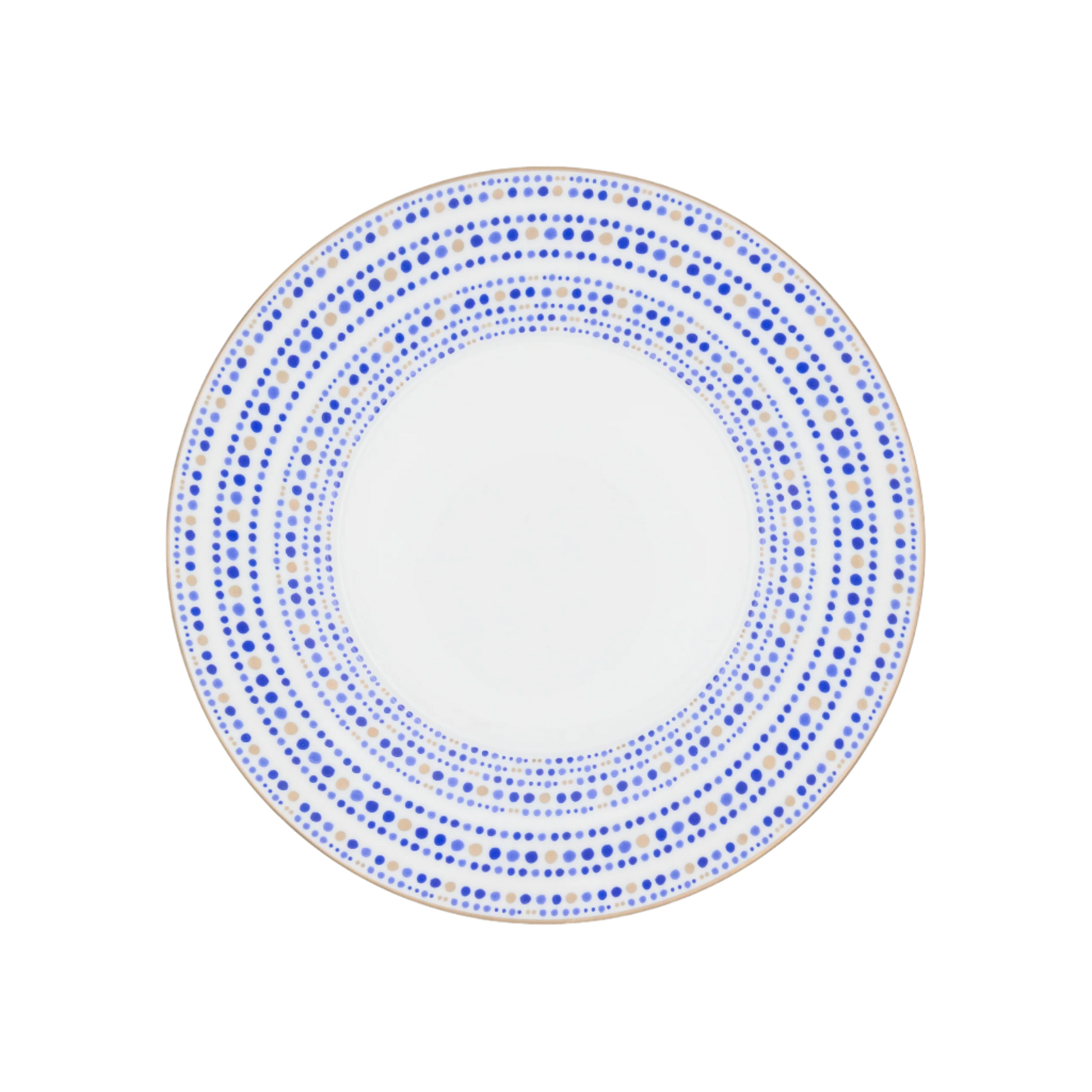 Robert Haviland & C. Parlon Villa Toscana | Dinner Plate: Fine Limoges porcelain with geometric border motif and smooth, glazed finish, ideal for serving main courses with modern refinement | Tableware & Serveware / Plates | 2Jour Concierge, your luxury lifestyle shop