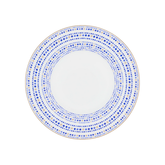 Robert Haviland & C. Parlon Villa Toscana | Dinner Plate: Fine Limoges porcelain with geometric border motif and smooth, glazed finish, ideal for serving main courses with modern refinement | Tableware & Serveware / Plates | 2Jour Concierge, your luxury lifestyle shop